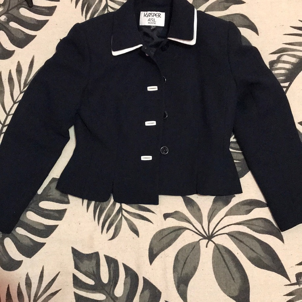 Kasper Navy Blazer